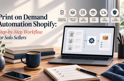 Shopify Print-on-Demand Automation: A Step-by-Step Workflow for Solo Sellers