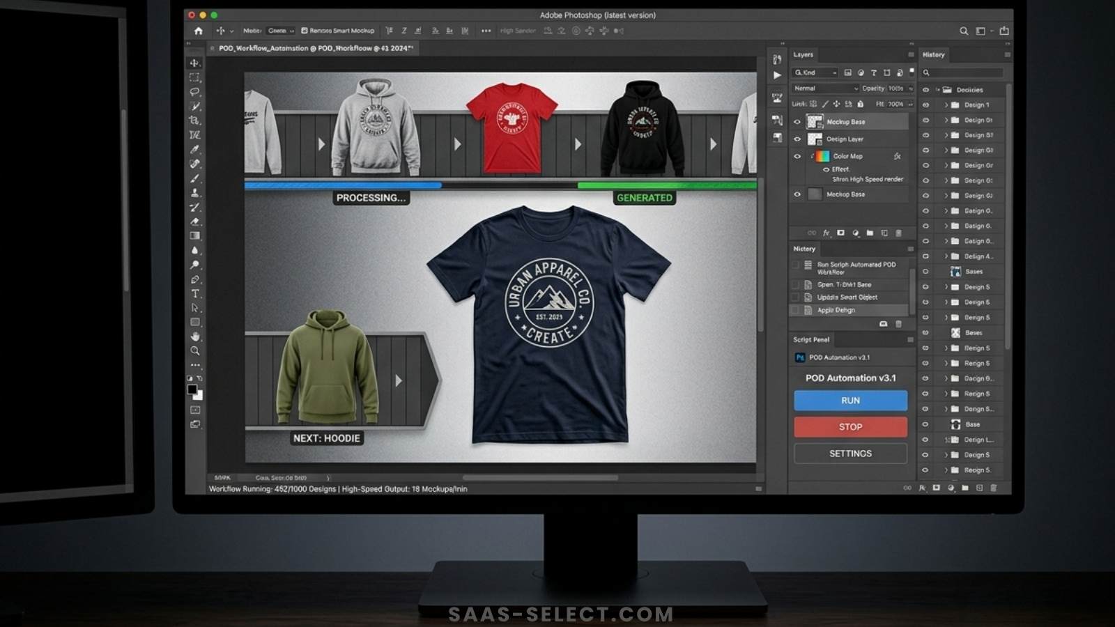 How to Automate POD Mockups Using BulkMockup