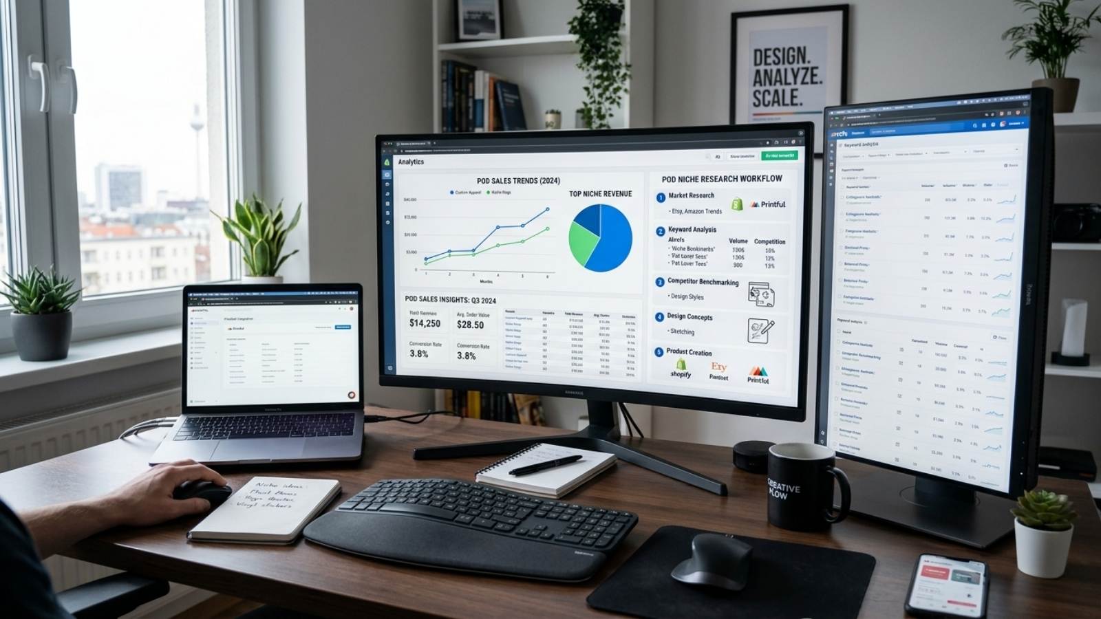 How to Find a Niche for Print on Demand: The 3-Step Automated Way