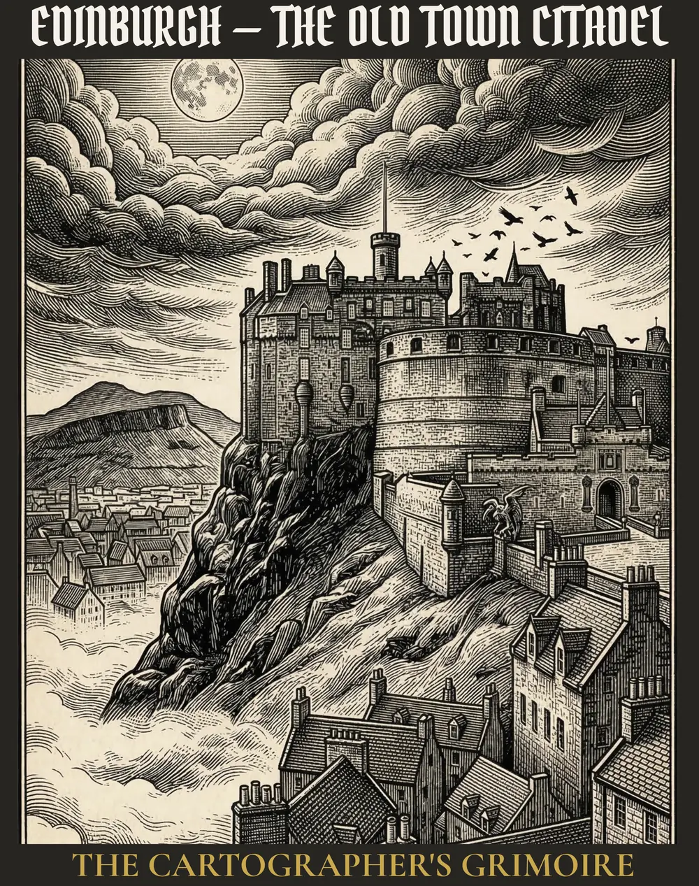 How I Built a 20-City Gothic Poster Collection With AI
