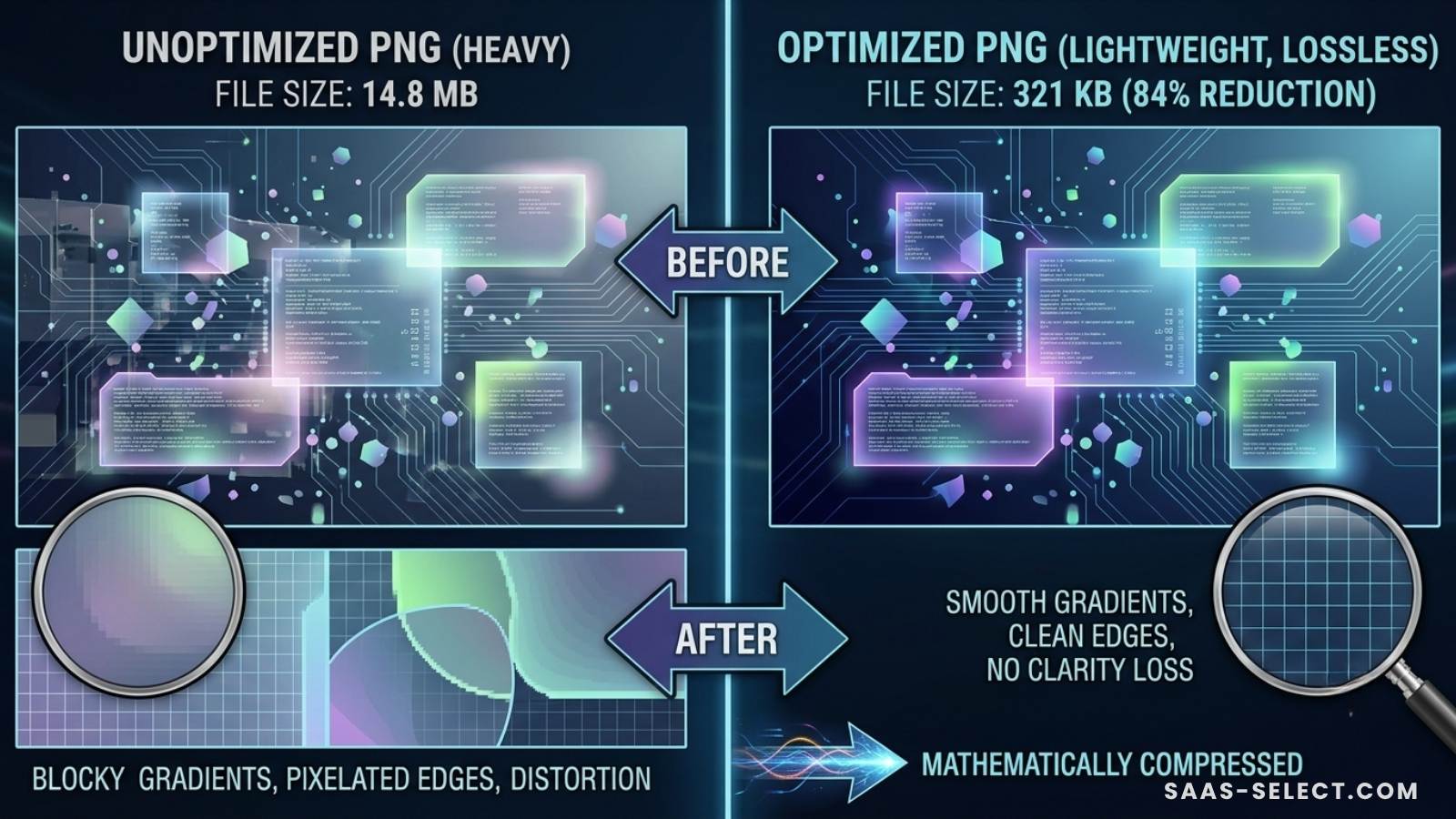 How to Optimize PNG File Sizes for Fast Websites