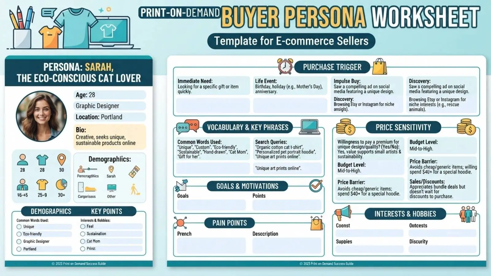 Know Your POD Buyer: How to Build a Data-Driven Persona