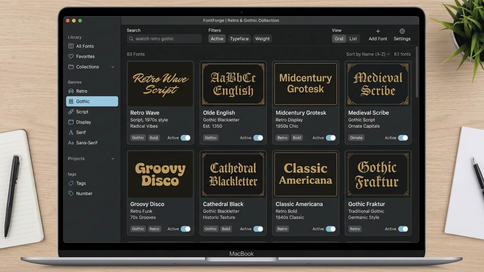 How to Organize Commercial Typography: The Ultimate Font Manager Guide for POD