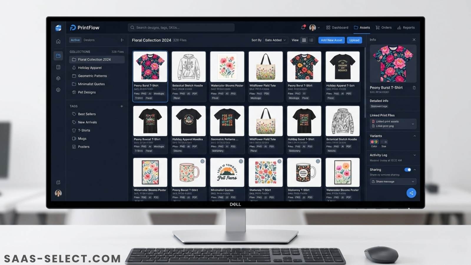 Organize & Tag POD Digital Assets